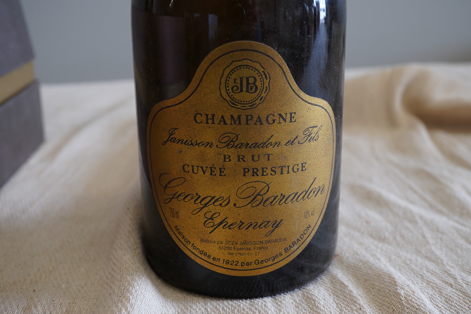 Champagne: Janisson Baradon, Cuvée Prestige Brut, 1999